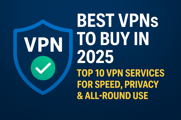 Best VPNs to Buy in 2025: Top 10 VPN Services for Speed, Privacy & All-Round Use