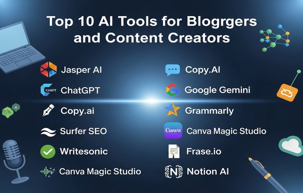 Which Ai Tool Is Best For Blogging (My Real Experience) 6 best AI tools for blogging 2025